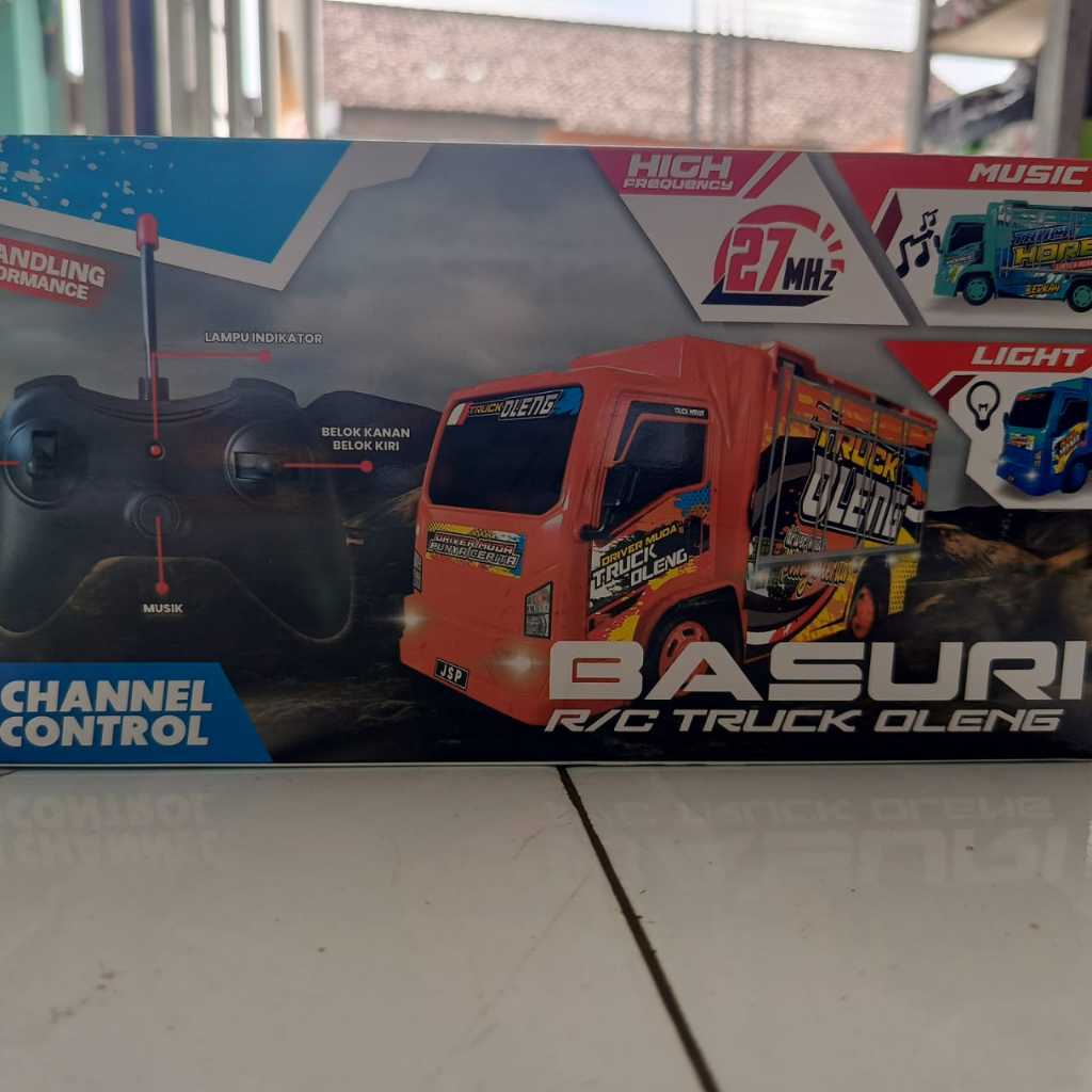 JSP Basuri Truk Oleng Remote Control