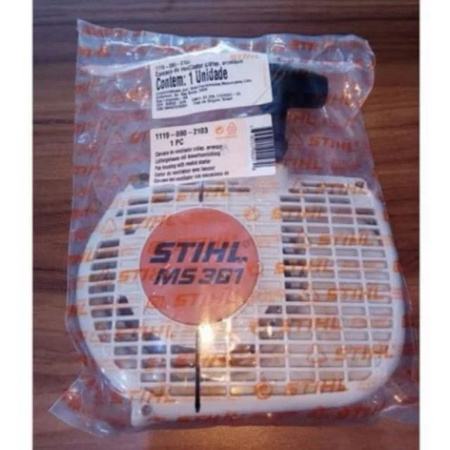RECOIL STATER ASSY CHAINSAW STIHL MS 381.RECOIL STATER SENSO MS381 KOMPLIT TINGGAL PASANG.