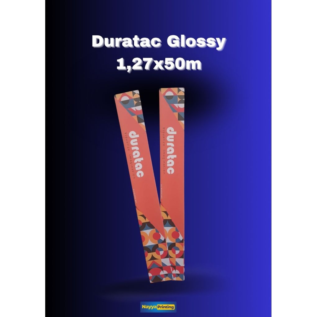 

Sticker Vinyl Roll Duratac Plus GP Gloss White 1.27x50m