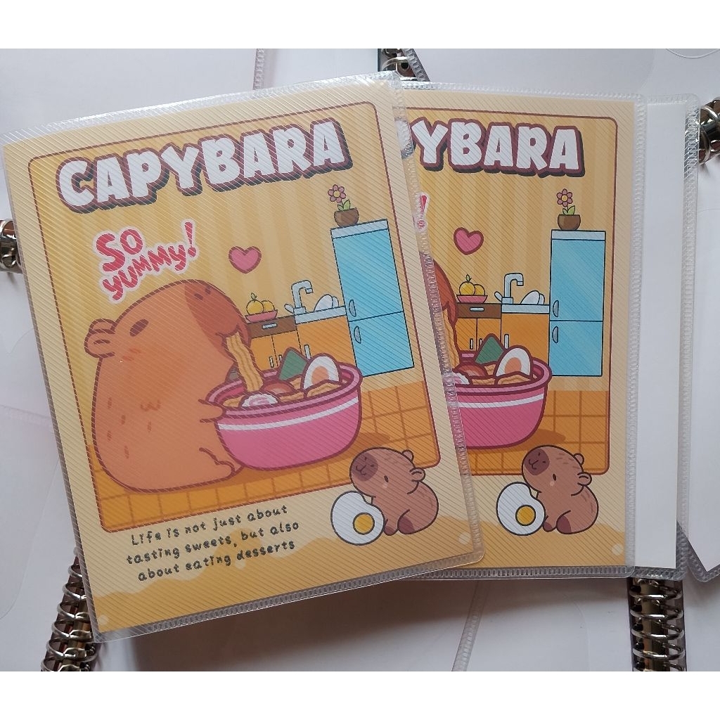 

BINDER NOTE A5 NEW COVER CAPYBARA / 20 LUBANG