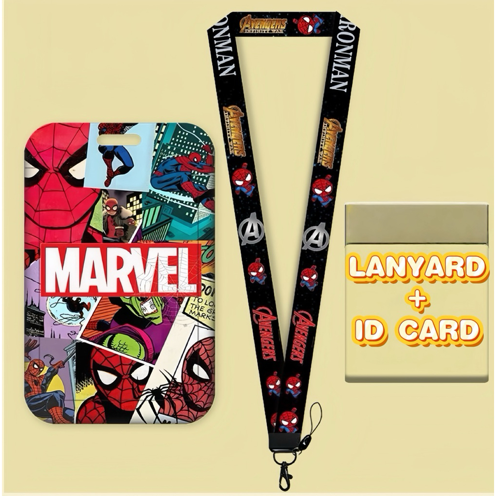 

R-JUST Lanyard ID Card Karakter Lucu ANIME Edition Card Holder/ ID Card Leher