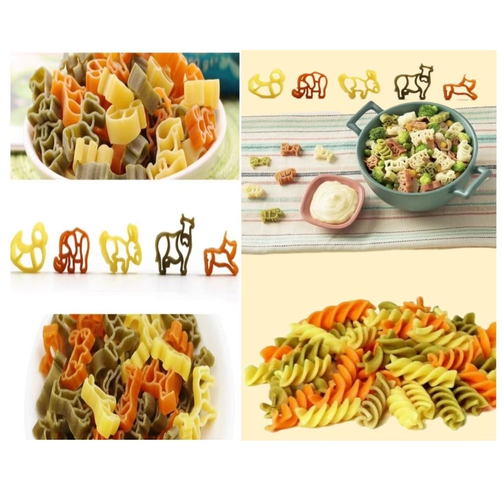 

Macaroni Vegetables Import 50 gram / 100 gram Pasta Makaroni MPASI Bayi
