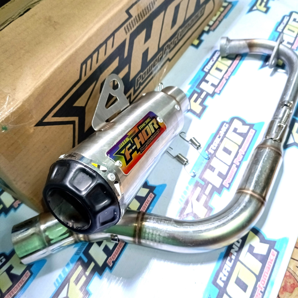 KnalpoT FHOR GT PRO Ori Knalpot Racing All New Nmax 2020 Nmax 155 Old Vario 125 / 150 New LED 2018 A