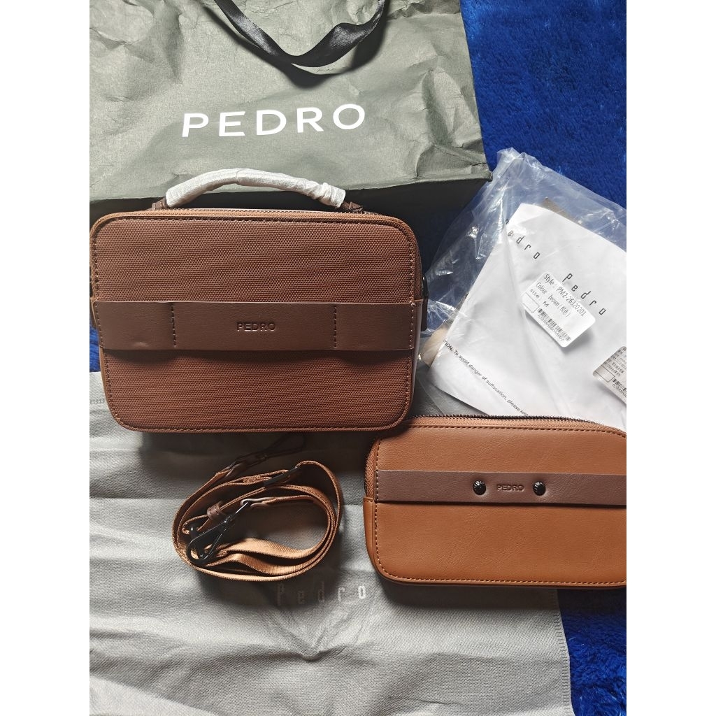 Tas Pedro Sling Bag Man Smith Original Store WaistBag Wallet Clutch