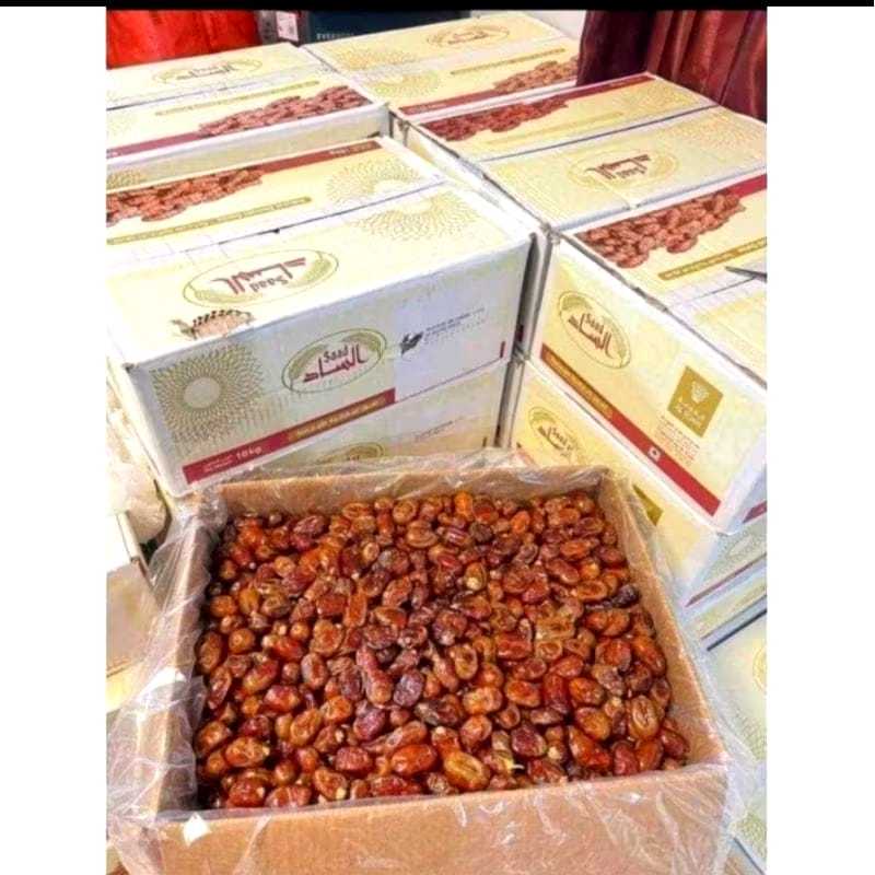 KURMA KHALAS AL SAAD ORIGINAL DOS 10 KG ASFAH MAKASSAR