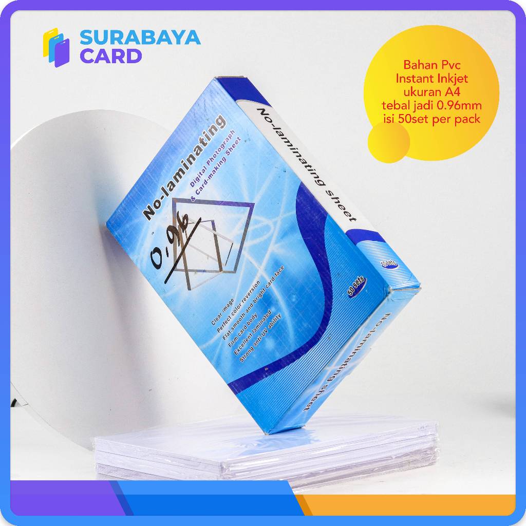 

INSTANT PVC card LASER A3 digital print LASER TONER STD quantac dan penta