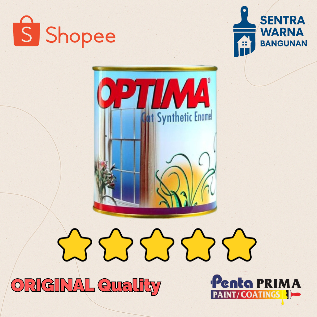 

Cat Minyak Optima Cat Kayu Dan Besi I Ukuran 3.7 L