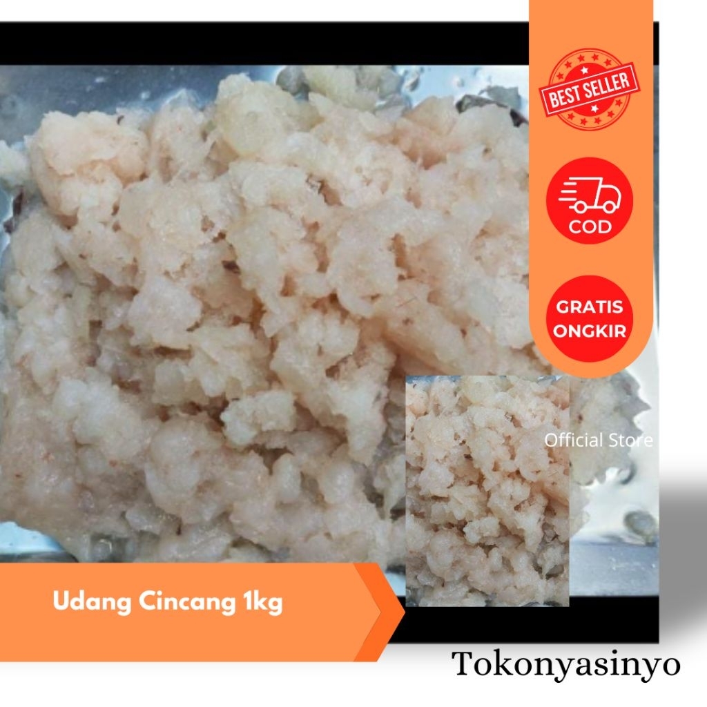 

Udang Cincang 1kg – Frozen & Siap Pakai