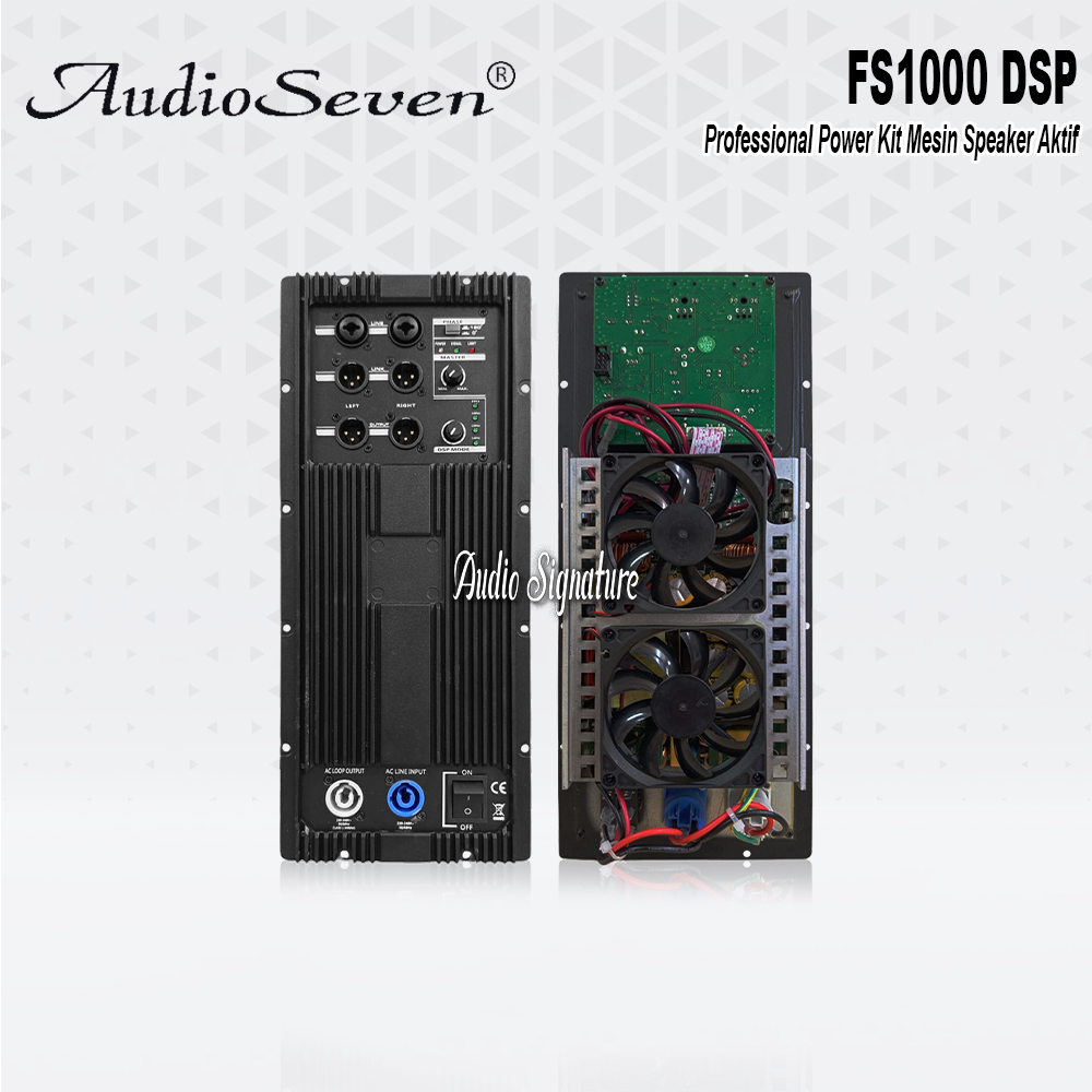 Mesin Kit Speaker Aktif AUDIO SEVEN SUB FS 1000 | SUB FS1000 DSP Original