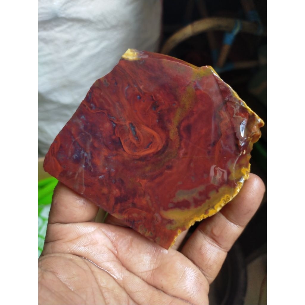 batu bahan natural merah Garut