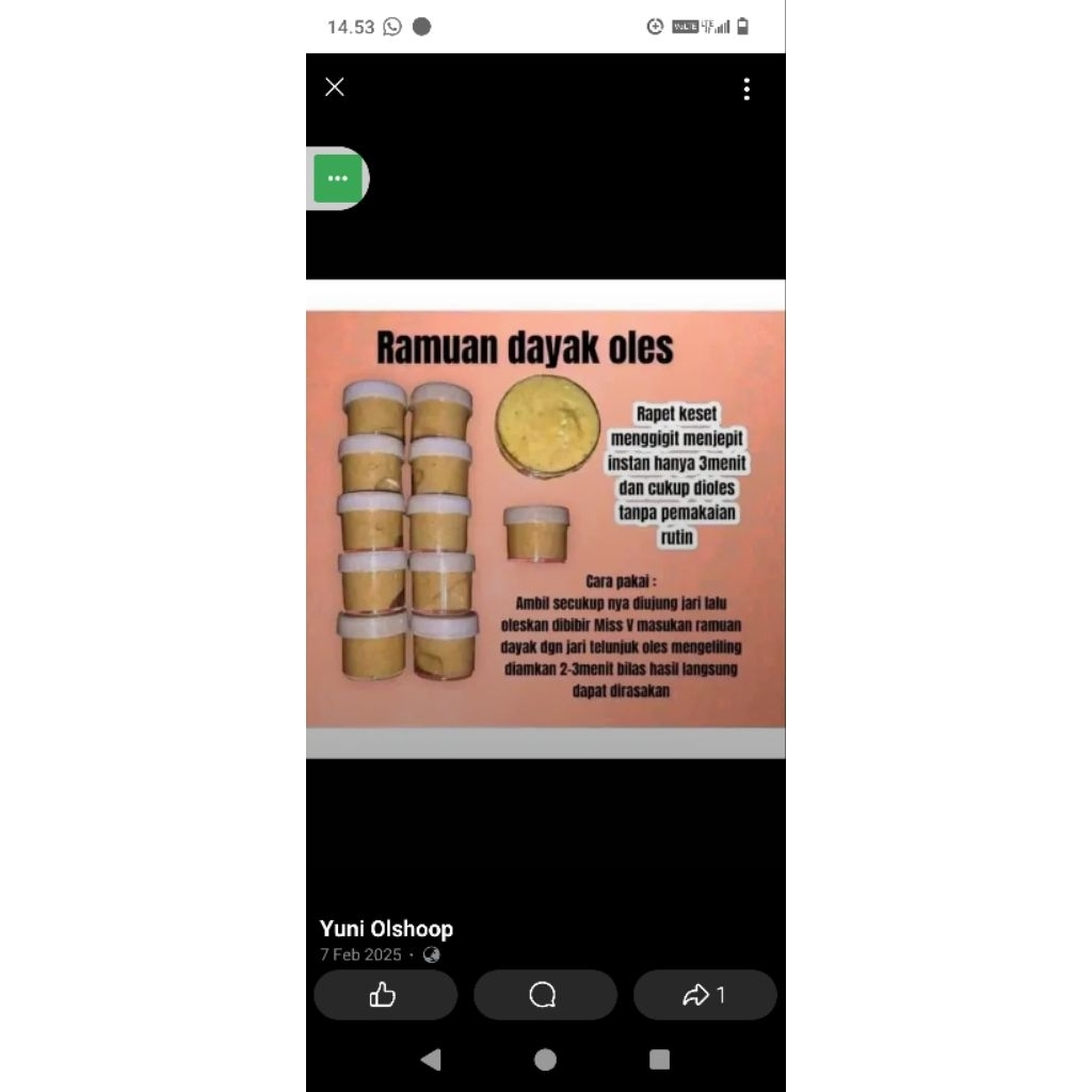 ramuan Dayak Kalimantan