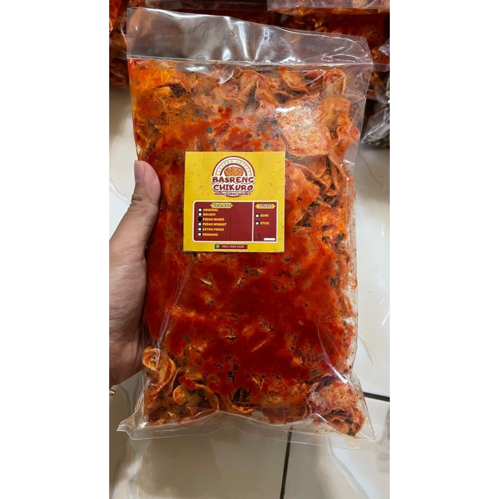 

basreng viral pedas manis gurih bumbu medok