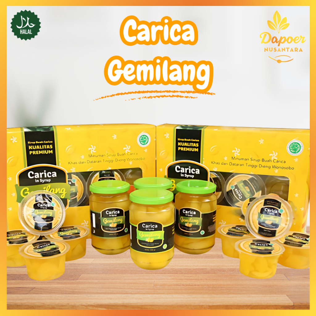 

Carica Gemilang Minuman Buah Pepaya Dieng Segar Manisan Buah POI1