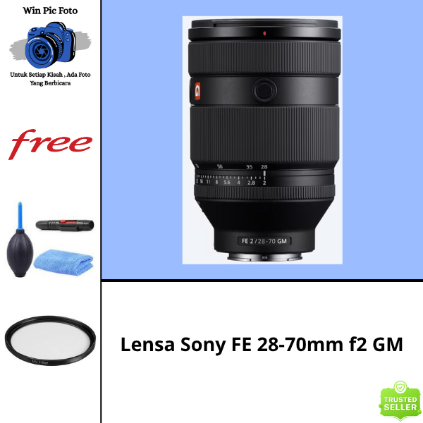 Lensa Sony FE 28-70mm f2 GM / Lensa Kamera Sony / Lensa Camera Sony / Lens Kamera Sony / Lens Camera
