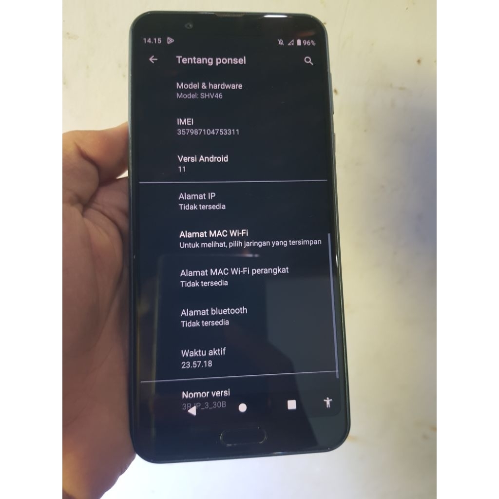 sharp Aquos sense 3 plus RAM 6/64