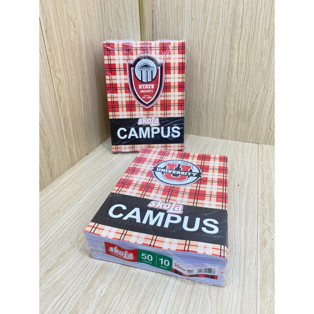 

buku skola kampus isi 10buku 50lembar