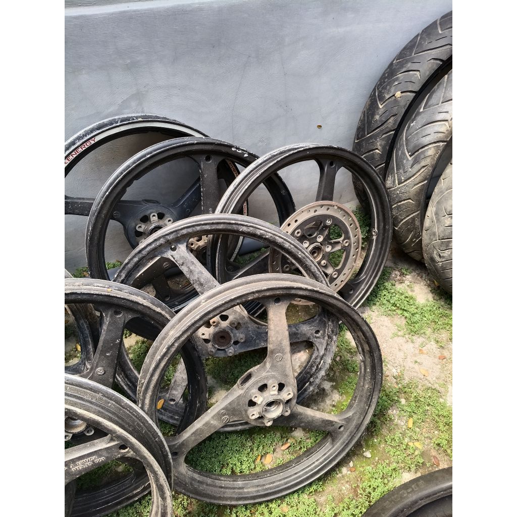 VELG CW DEPAN TIGER REVO ORIGINAL COPOTAN