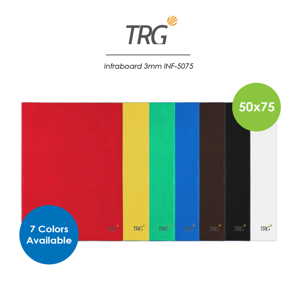 

TRG Infraboard Warna Lembaran 50x75 cm INF-5075 3mm - Impraboard Infra Impra Board Media Promosi Tebal 3 mm TRG