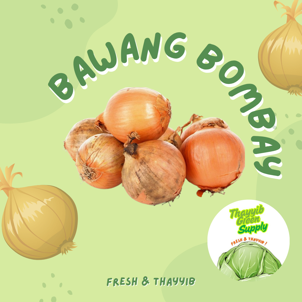 

BAWANG BOMBAY 1 KG - THAYYIB GREEN SUPPLY