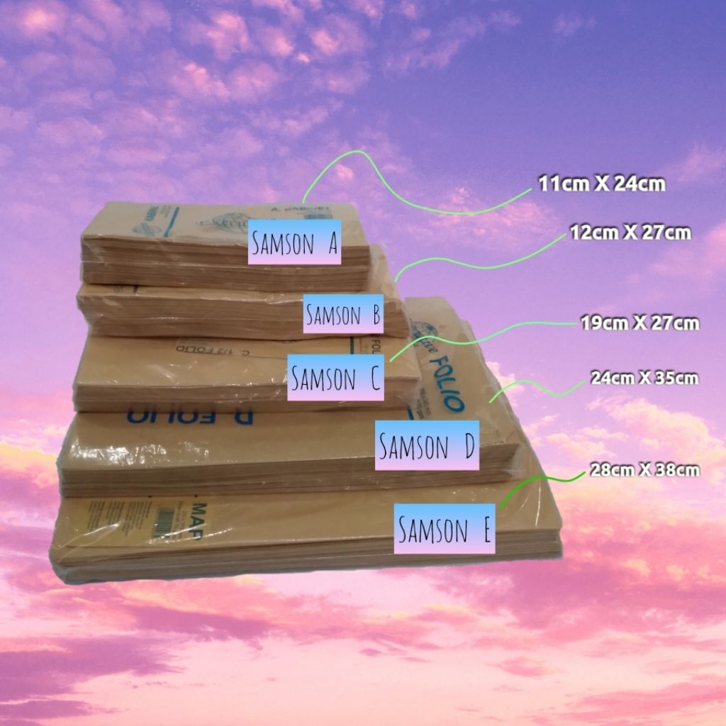 

Amplop Coklat Samson (C) Executive