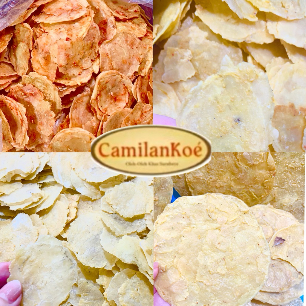 

Emping Melinjo / Emping Melinjo Tipis / Emping Tipis / Emping Manis / Emping Asin / Emping Pedas