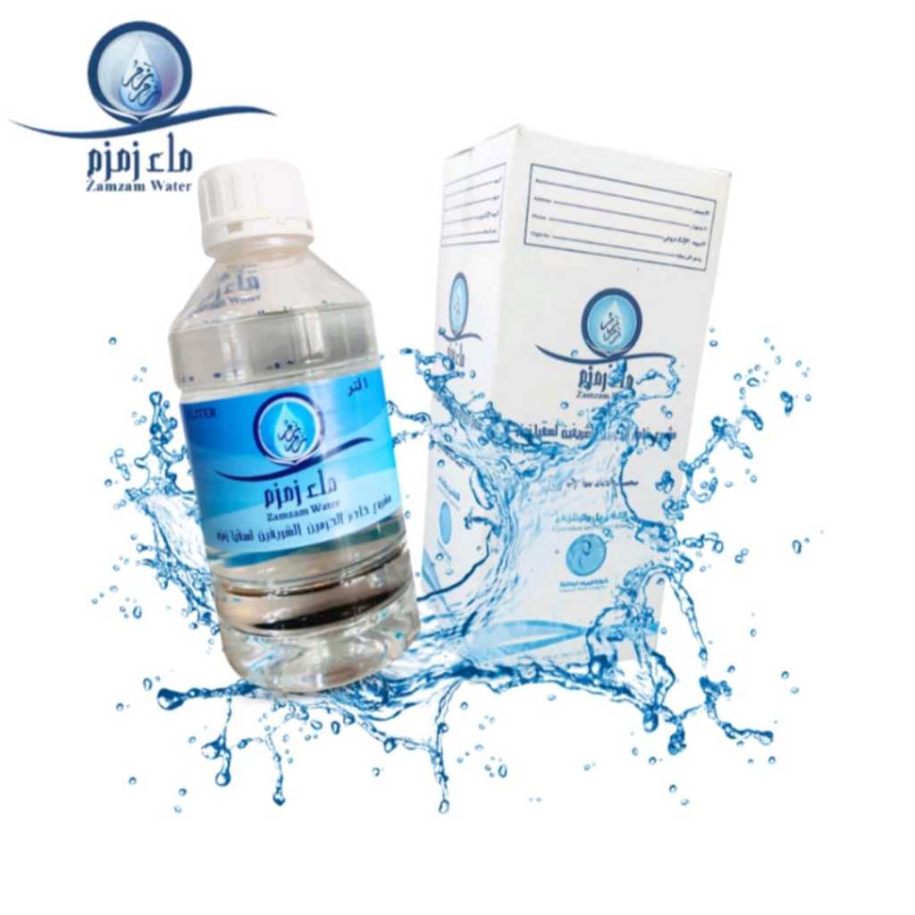

AIR ZAMZAM ORIGINAL KEMASAN 1 LITER/100% ASLI MAKKAH