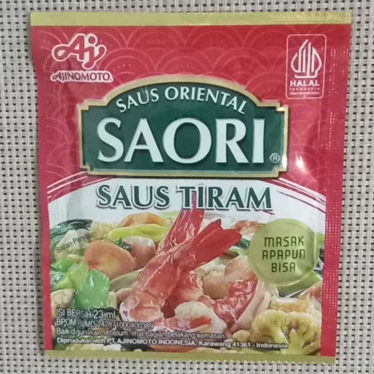 

SAORI SAUS Tiram Saus Oriental Ajinomoto 23 ml