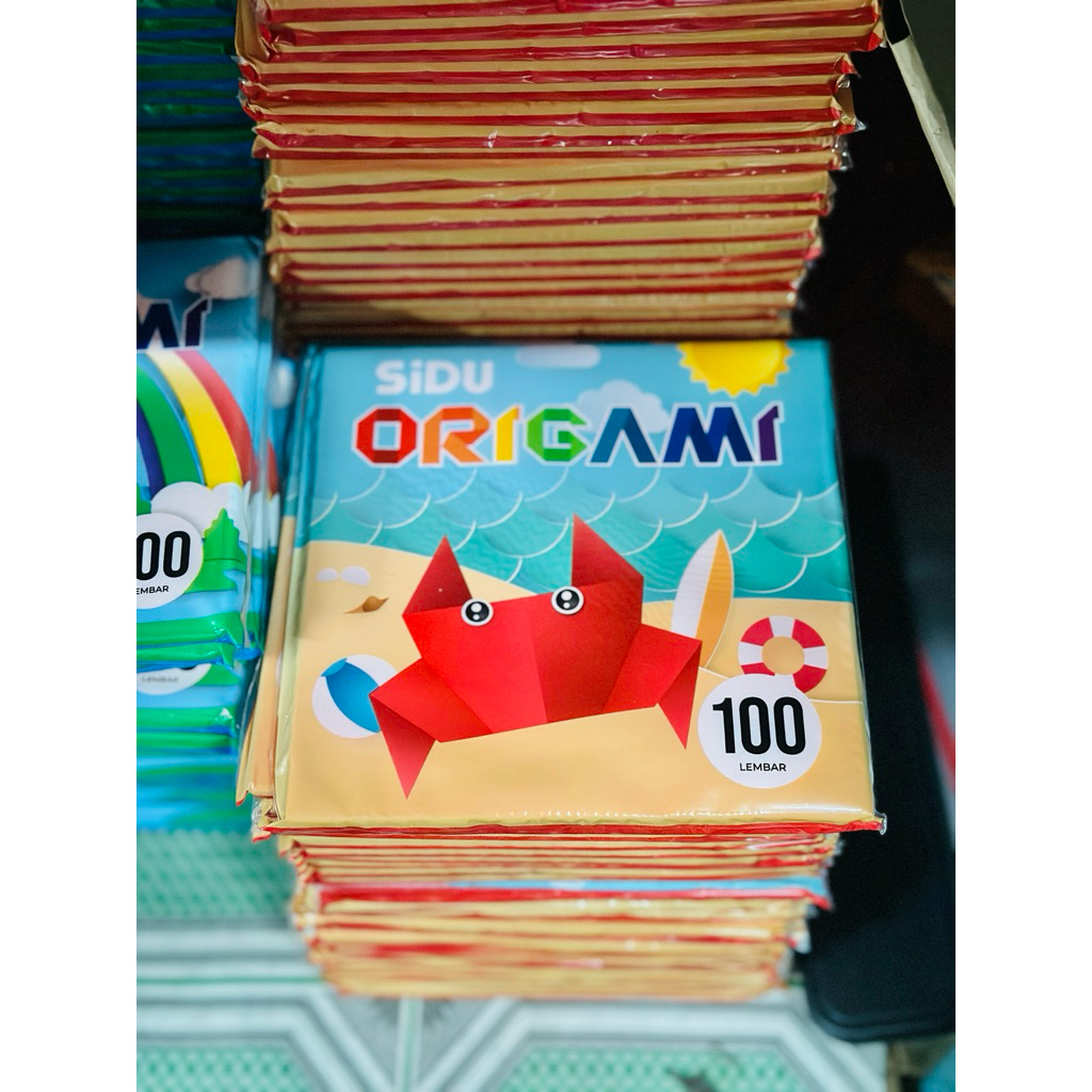 

Origami Sidu 14x14 isi 100 Lembar