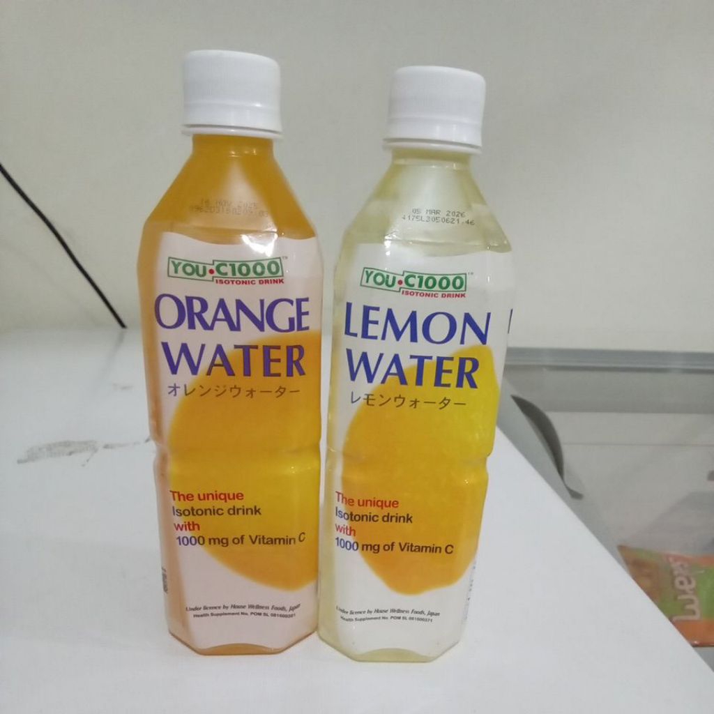 

you c1000 isotonic drink water 500ml