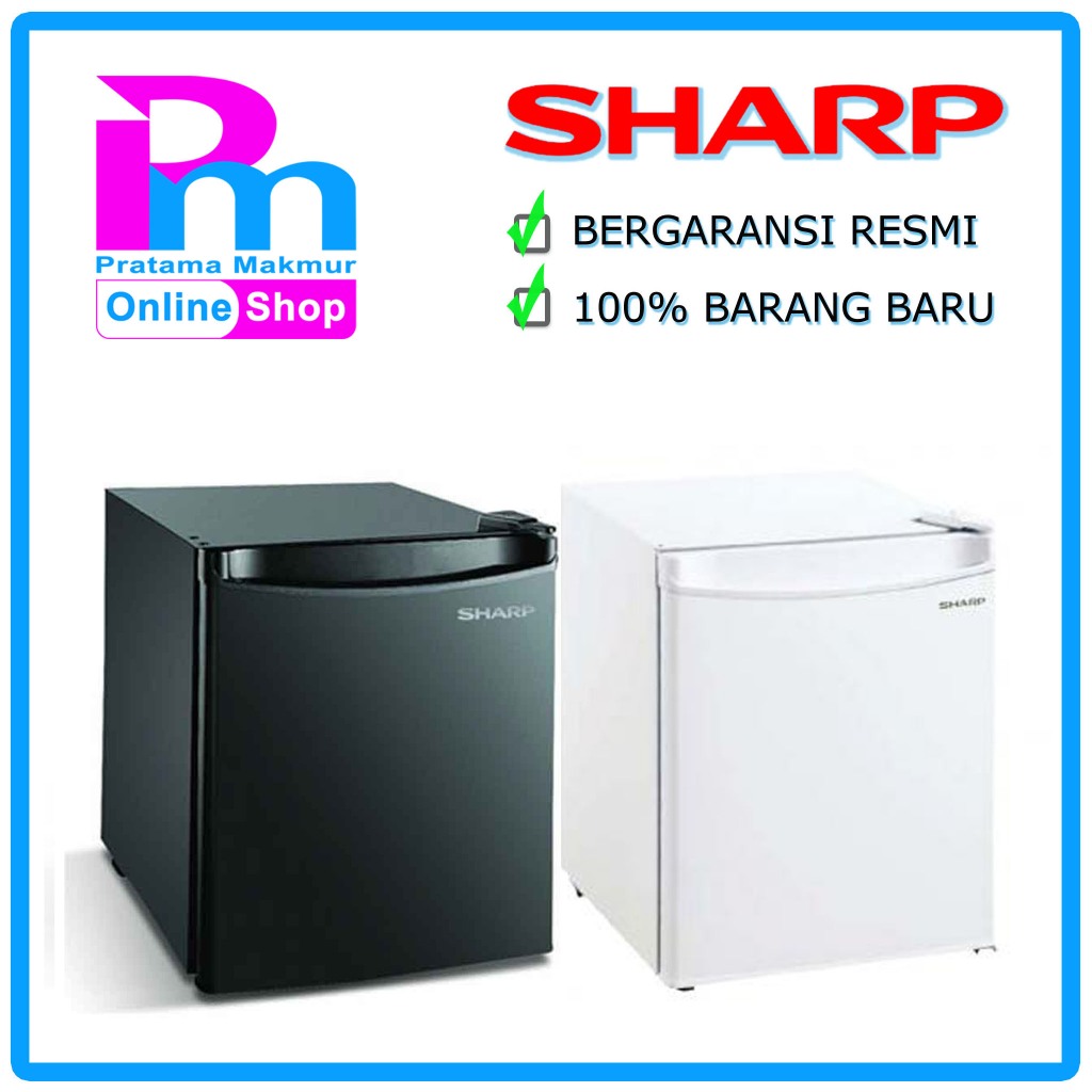 Kulkas Mini Portable SHARP SJ-50MB-XW / SJ-50MB-XB