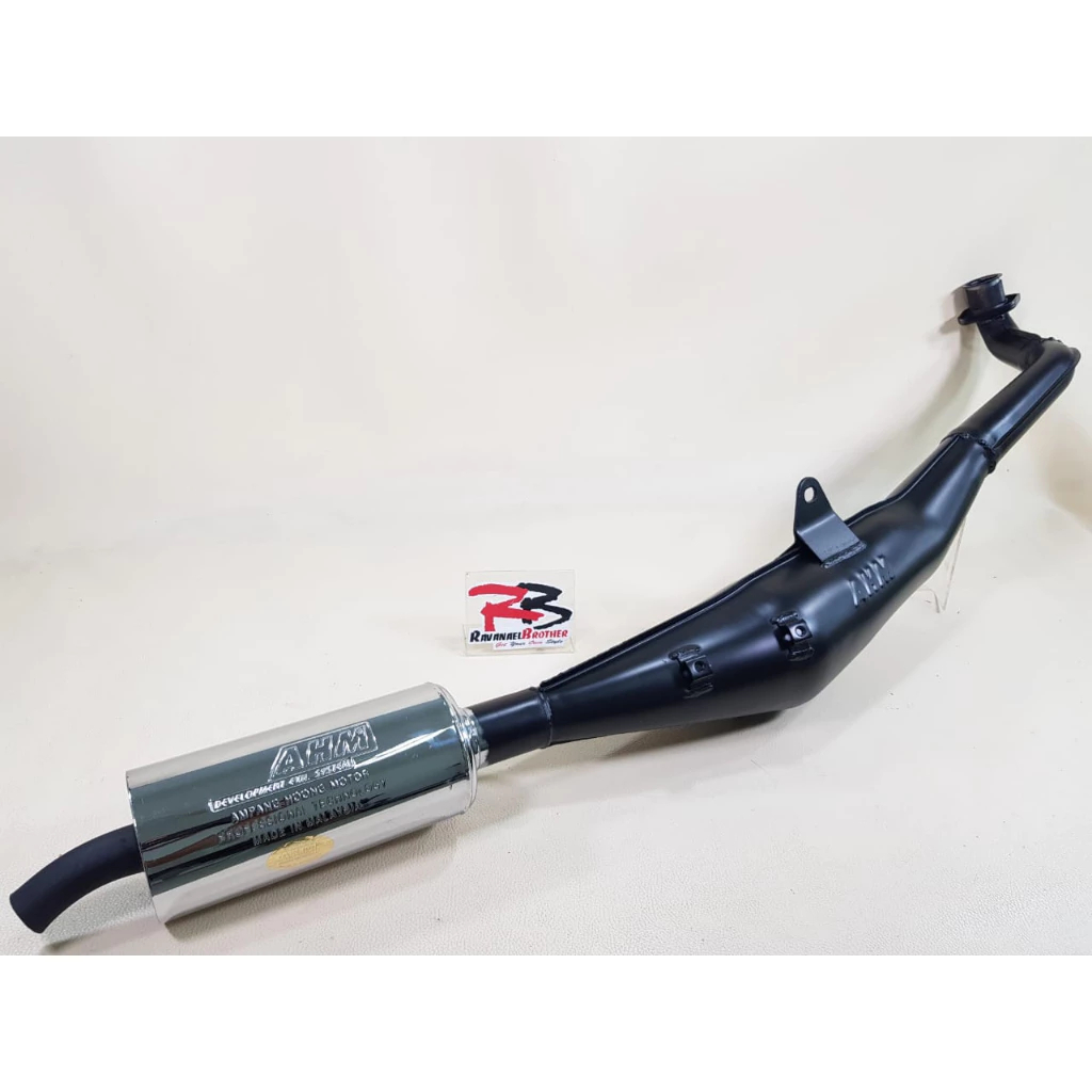 Knalpot Motor AHM Malaysia Original Standart Standar Racing F1 ZR F1zr Fizr