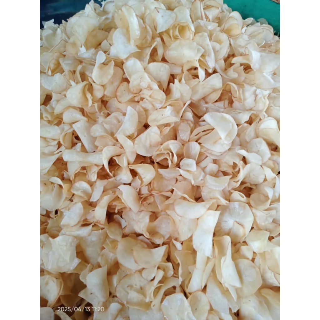 

Keripik ubi gurih homemade