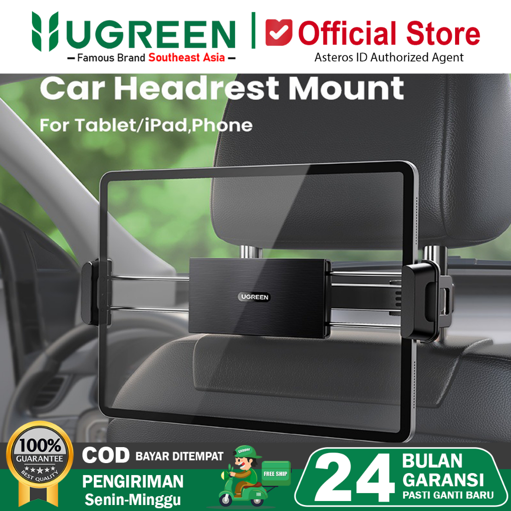 UGREEN Backseat Headrest Dudukan HP Tablet di Bagian Kursi Mobil 60108