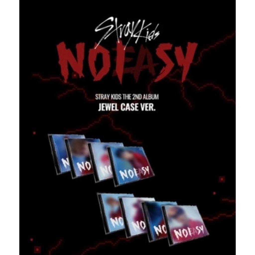 [READY STOCK] STRAY KIDS NO EASY JEWEL CASE BANG CHAN VER
