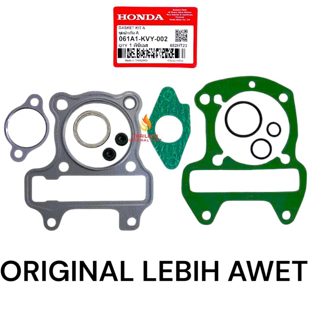 Top Set Paking Original Beat Karbu / Scoopy Karbu / Spacy Karbu / Beat Pertama Original KVY KD652