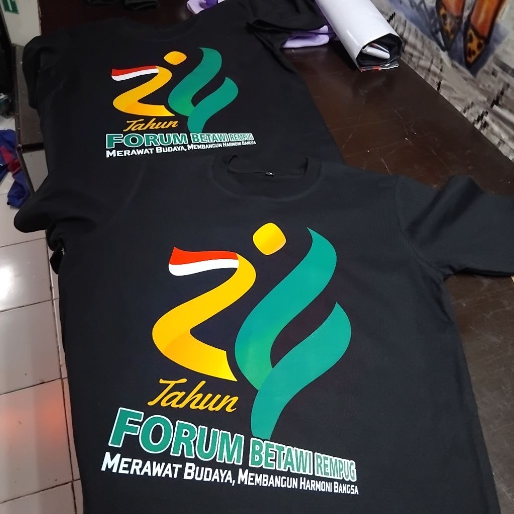 KAOS MILAD FBR BETAWI 21, 22 ,23&24 tahun