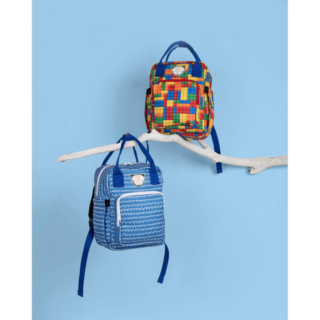 Little Munya Kids Backpack Tas Ransel Anak Sekolah Printing Tas Backpack Unisex