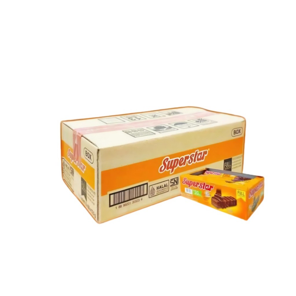 

Roma Wafer Triple Chocolate – 1 Karton (8 Box x 20 Pcs) | Wafer Cokelat Renyah Dengan Krim Cokelat Lumer Di Mulut Snack Manis Camilan Praktis Enak Favorit Keluarga