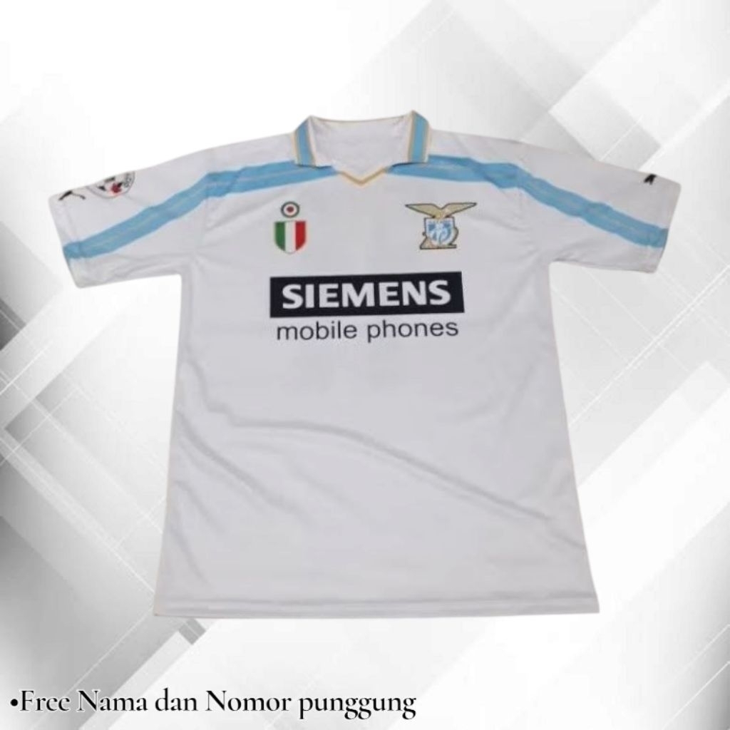 Jersey Bola Lazio 2000 Away Full Printing
