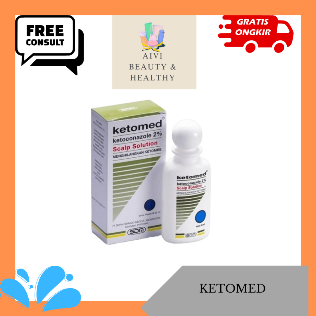 Ketomed Original Shampoo Anti DHT & Ketombe 60ml