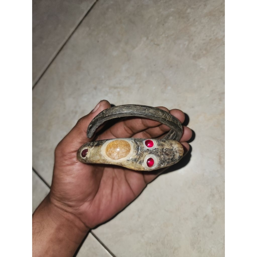 gelang kuno unik langka warisan mbah brhias batu prmata unik antik