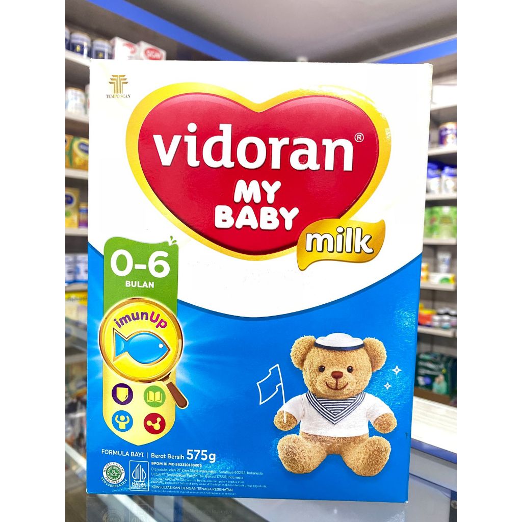 Vidoran 0-6 & 6-12 125gr / Susu Vidoran 0-6 Bulan