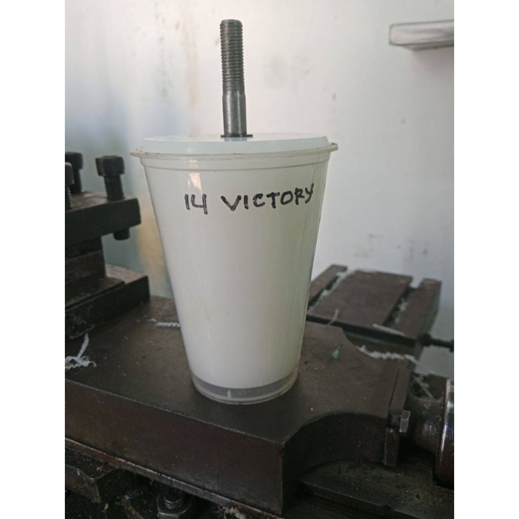 MOLDING CUP INJECT 14oz VICTORY DATAR TANPA BEARING