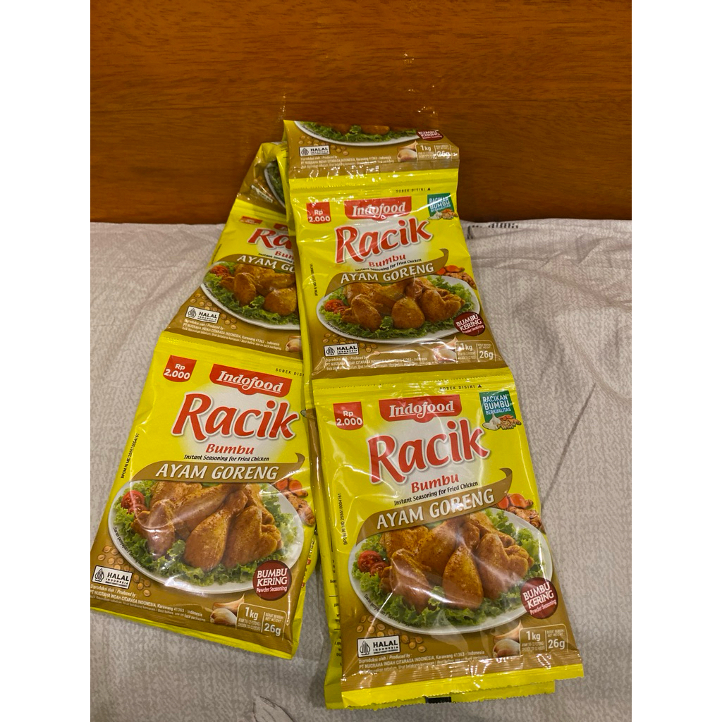 

Bumbu Racik Indofood 26gr (10 pcs)