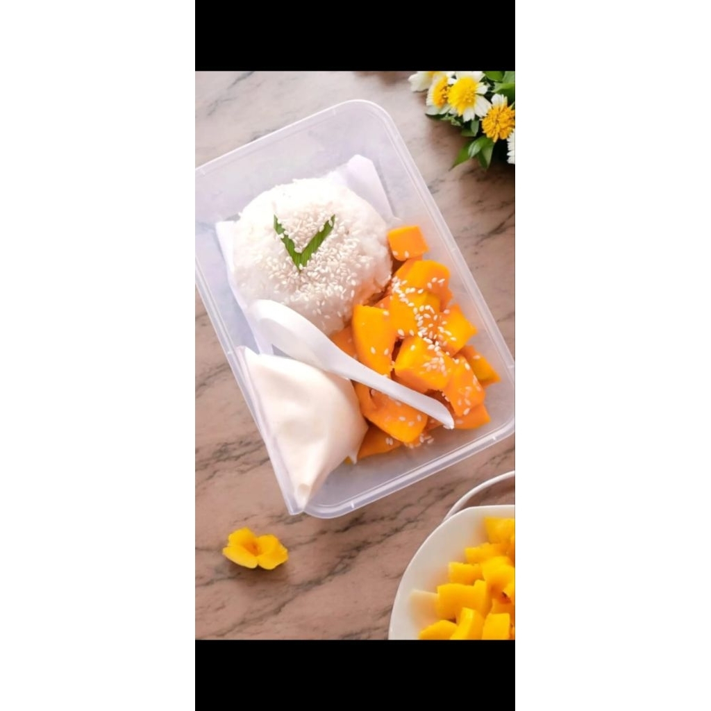 

Mango sticky rice pesanan corporate