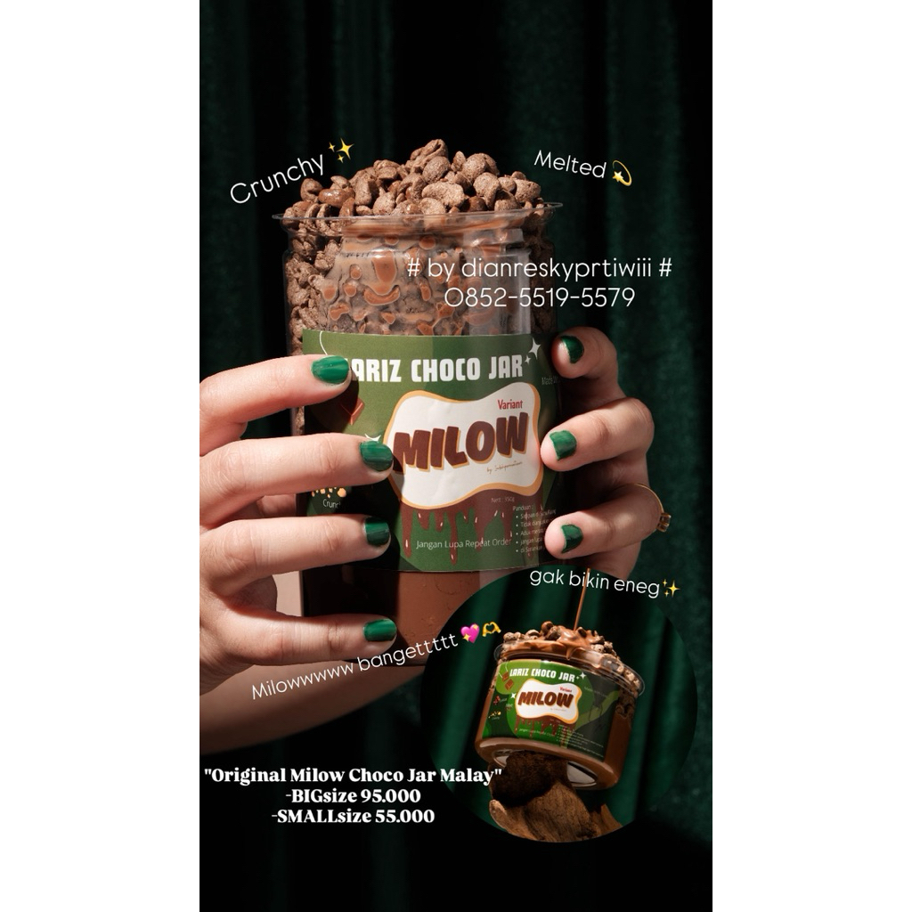 

Milow Choco Jar Malay BIGsize