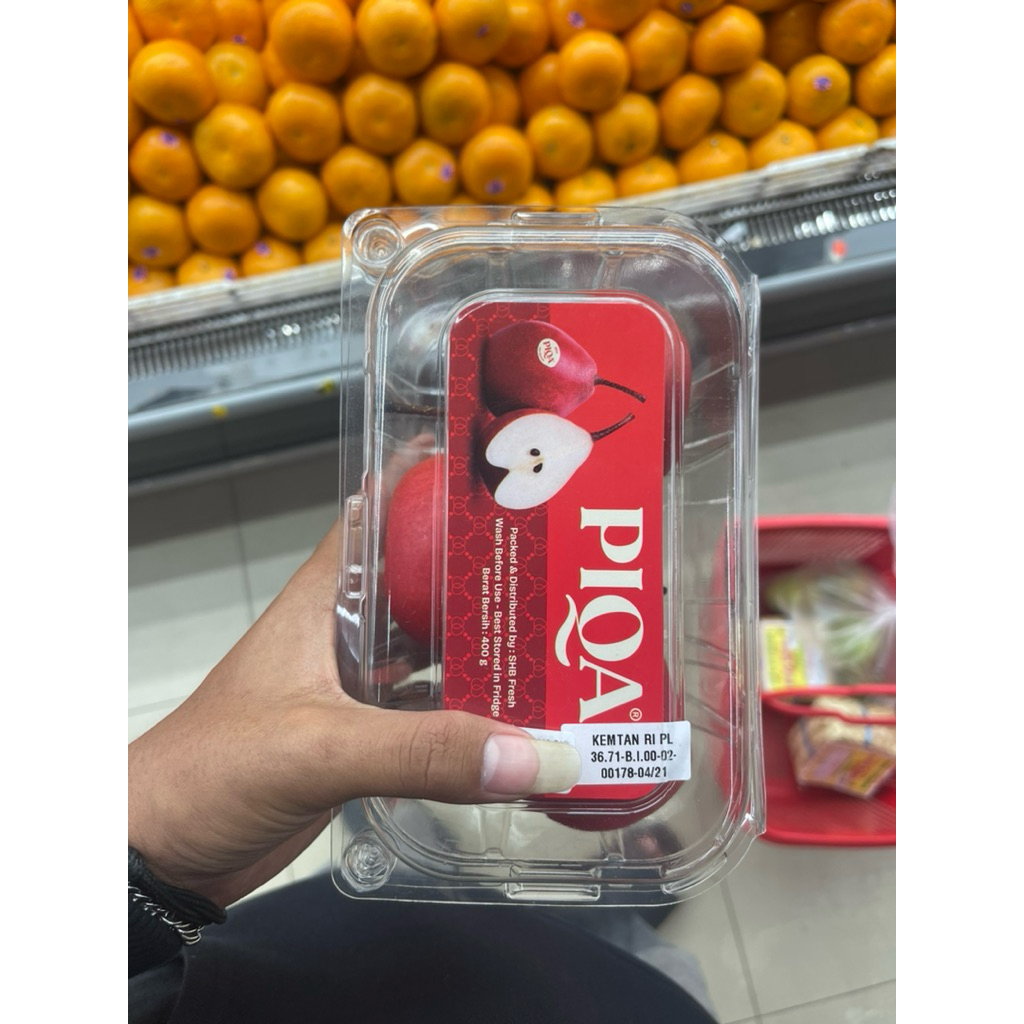 

Pear Merah Import | Pear Piqa New Zealand 400gram | Pack