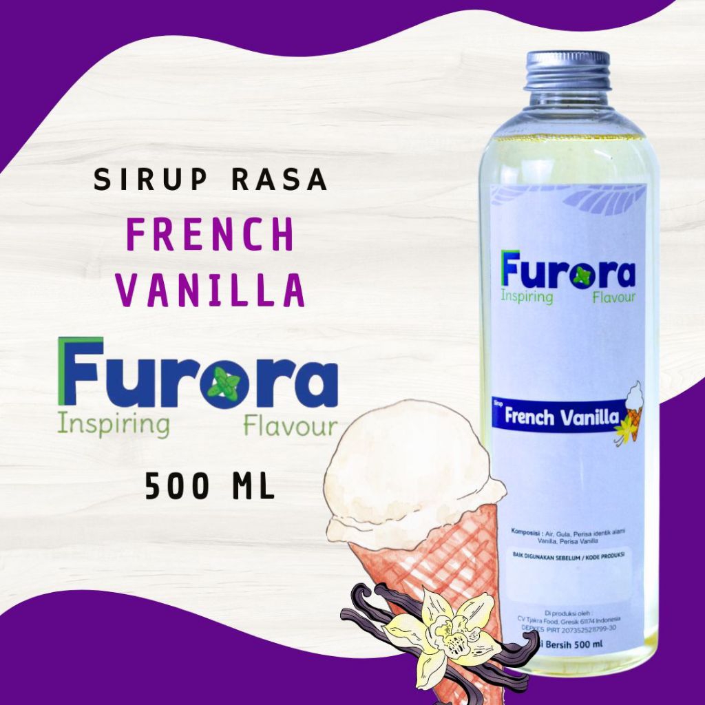 

Sirup French Vanilla 500 ml - Furora Syrup