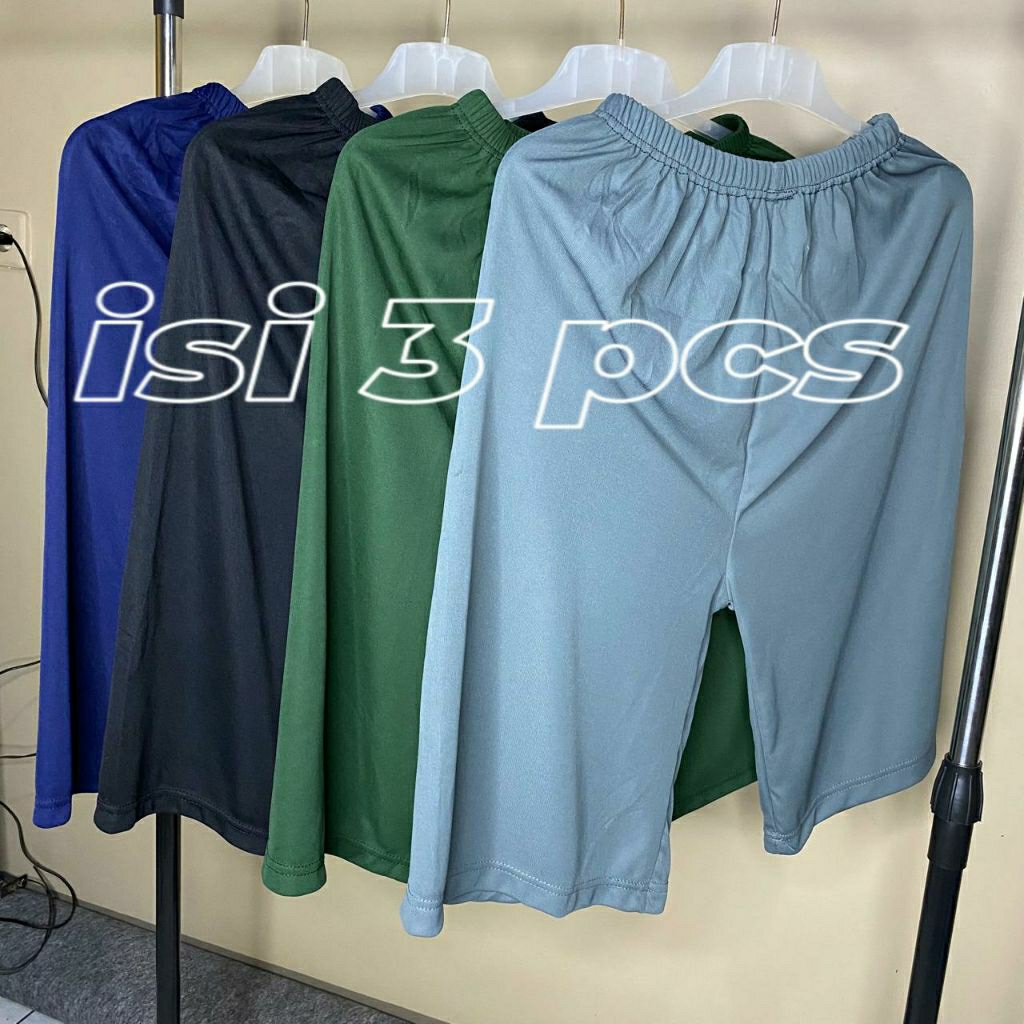 6 Pcs Short Rangkepan Pendek Wanita Jumbo Celana Daleman Santai Legging Rok Olahraga Kolor Premium