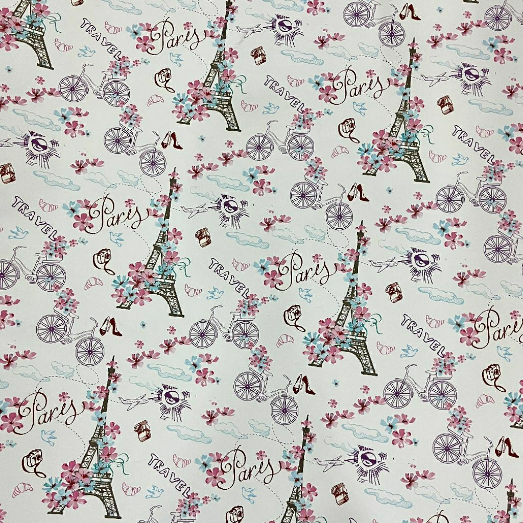 

Kertas Kado Jumbo Sansan Wawa Motif Paris / Eiffel Tower - SW 395